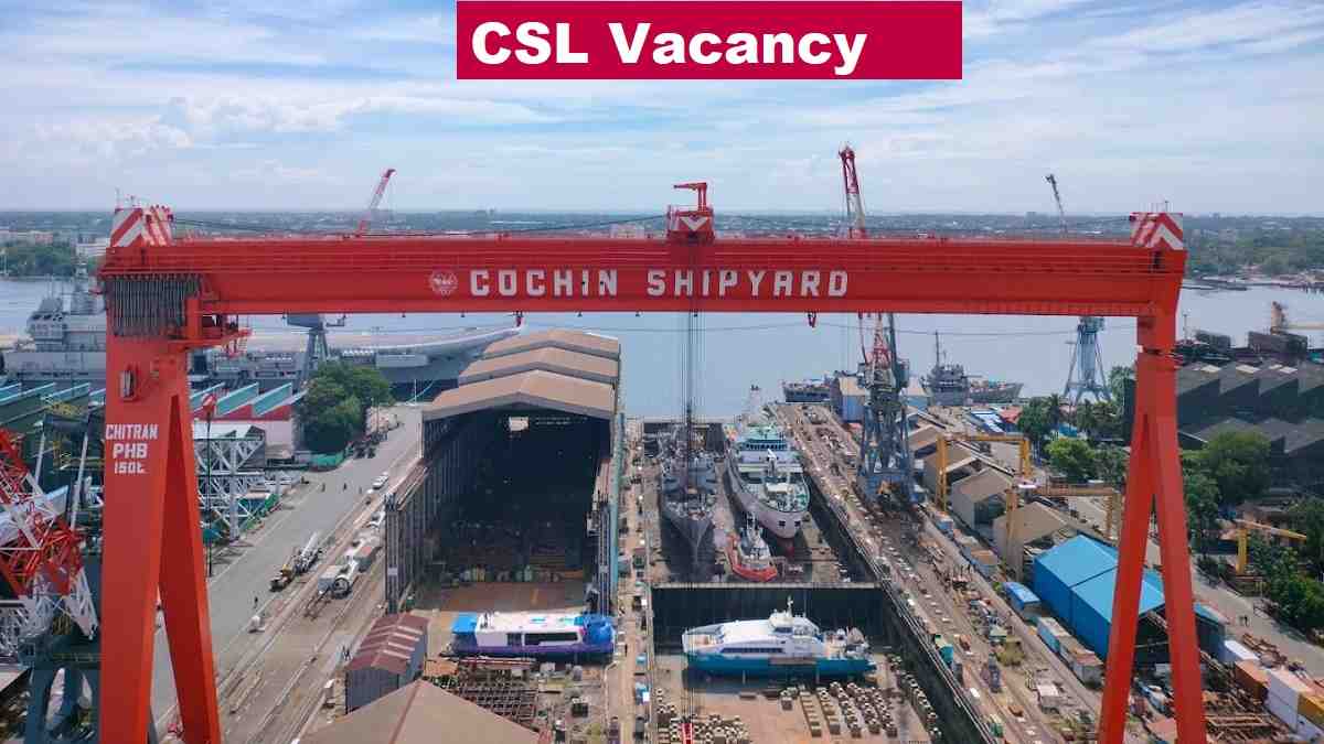 CSL Vacancy